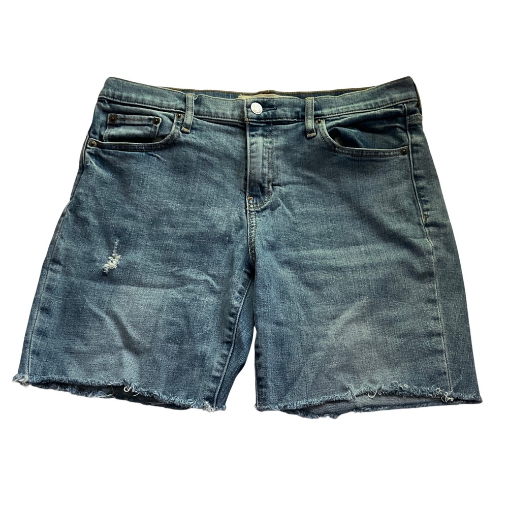 Gap Best Girlfriend Cut Off Denim Shorts - Size 30 Festival Casual Summer